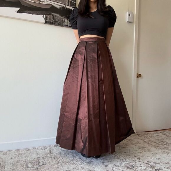 90s dramatic whimsigoth goth formal skirt prom skirt - Picture 2 of 4